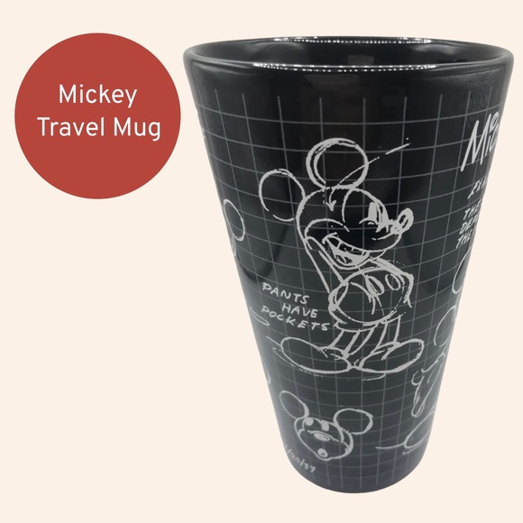 Disney Mickey Mouse Sketchbook Black Travel Mug - 12 fl oz. - Picture 9 of 15